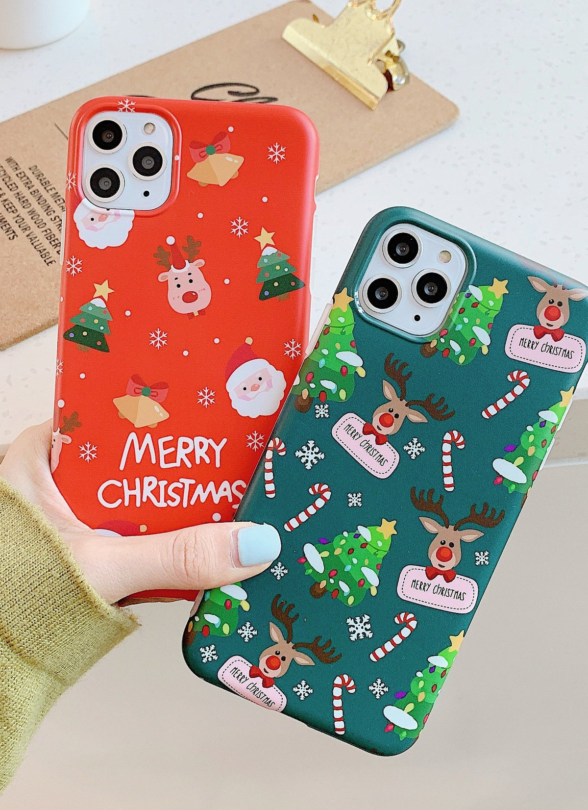 Cartoon Christmas Case