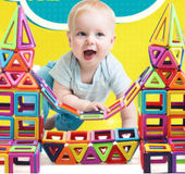 Magnetic piece building blocks