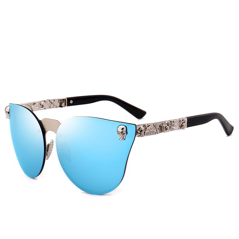 Personality metal sunglasses