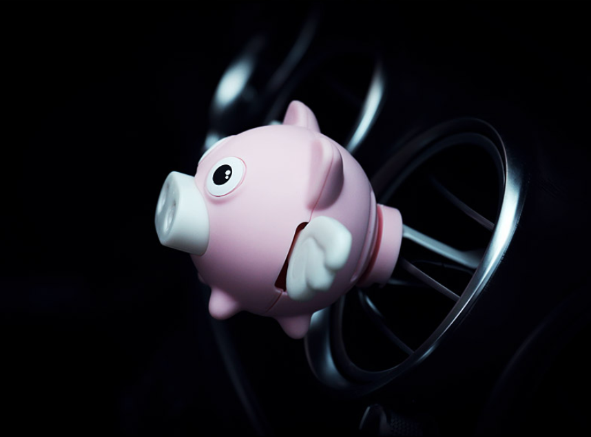 Small flying pig air perfume aromatherapy air conditioning