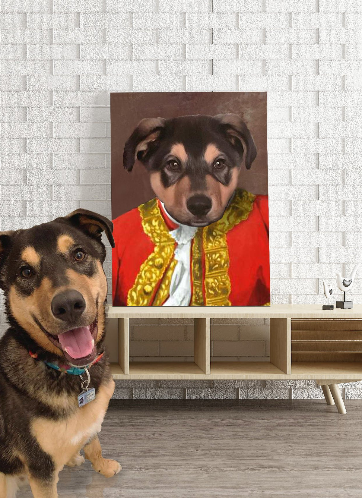 Personalized Pet Canvas Portrait