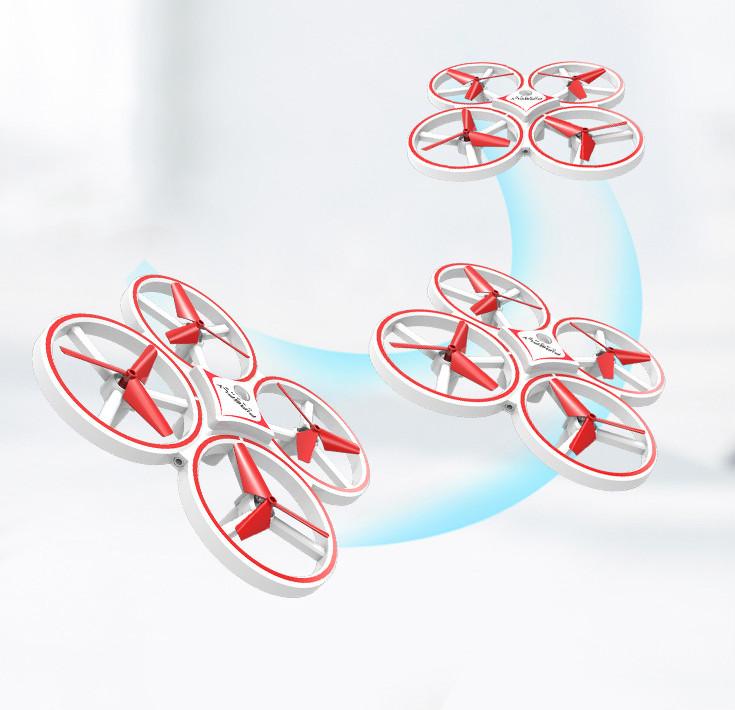 Ufo induction aircraft children's watch remote control suspension drone light gesture induction toy