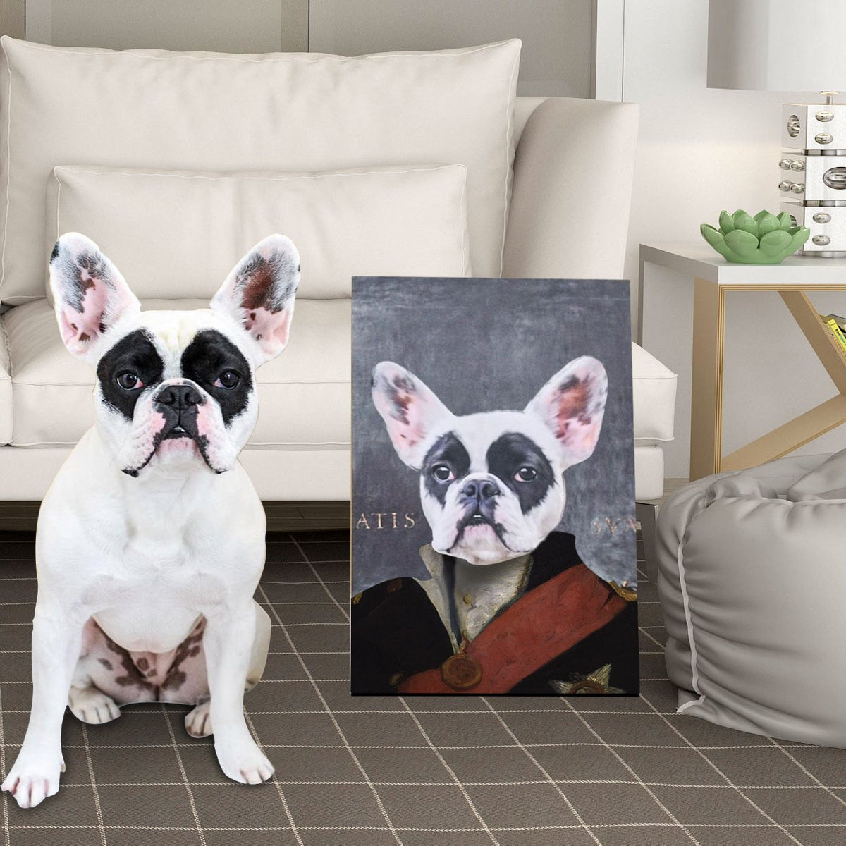 Personalized Pet Canvas Portrait