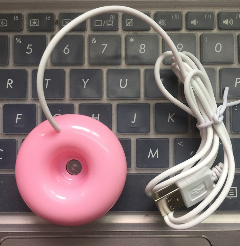 Donut humidifier usb office desktop mini humidifier portable