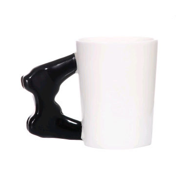 Creative gamepad ceramic cup GAME BOY MUG mug game machine coffee cup to send friends gifts