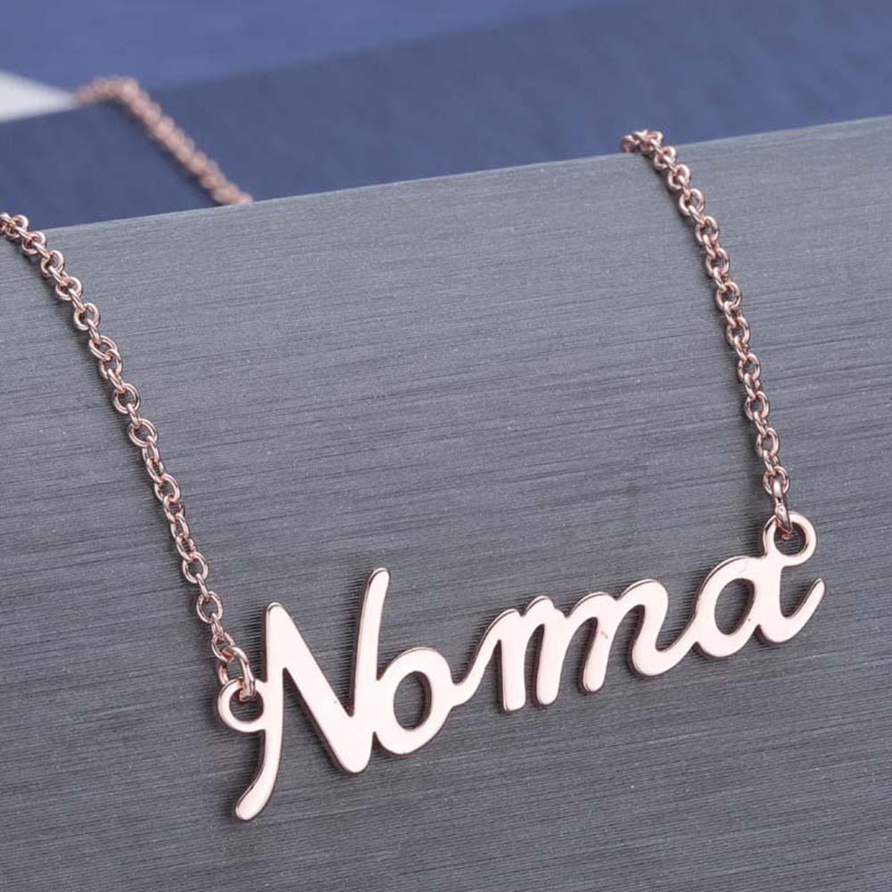 Custom name necklace