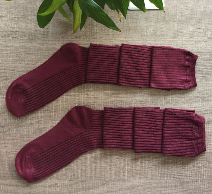 Cotton women's knit tide socks