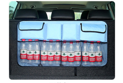 New multi-function car supplies net pocket storage hanging bag car storage bag storage bag large capacity creative box