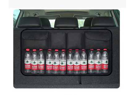 New multi-function car supplies net pocket storage hanging bag car storage bag storage bag large capacity creative box