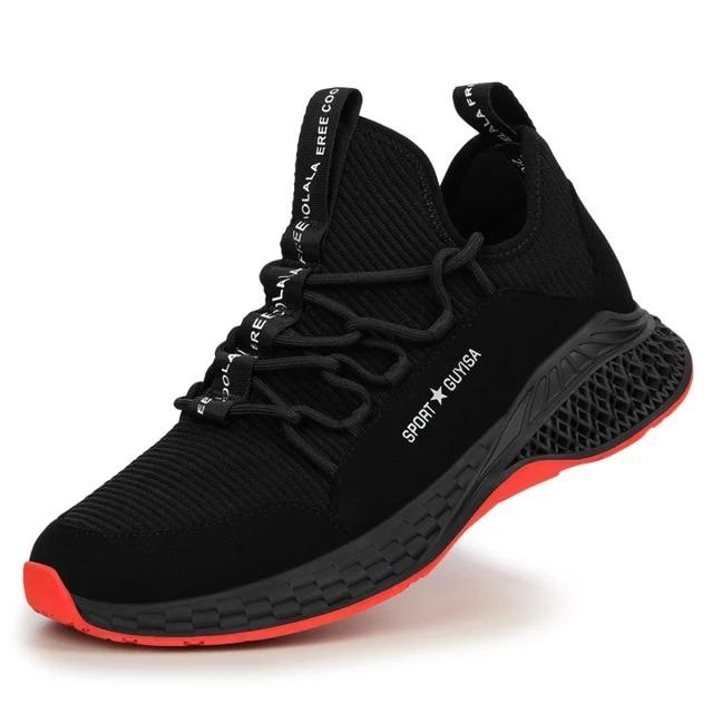Labor Safety Shoes for Men: Break-proof, Puncture-proof, Breathing-proof, Smell-proof, Light, Wear-resistant, Safe Bull Tendon Bottom Old Safety Work Shoes in Summer