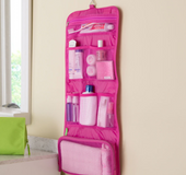 Hangable travel wash bag Large-capacity travel cosmetic bag Travel portable storage bag