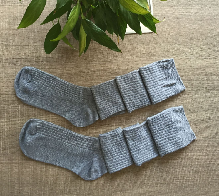 Cotton women's knit tide socks