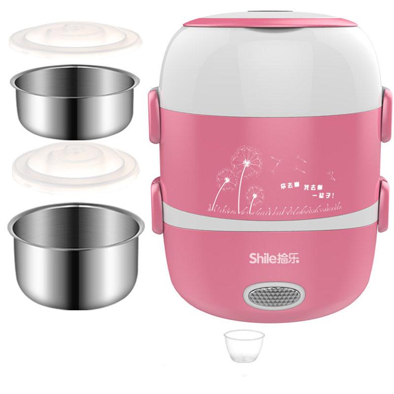 Pluggable heating lunch box