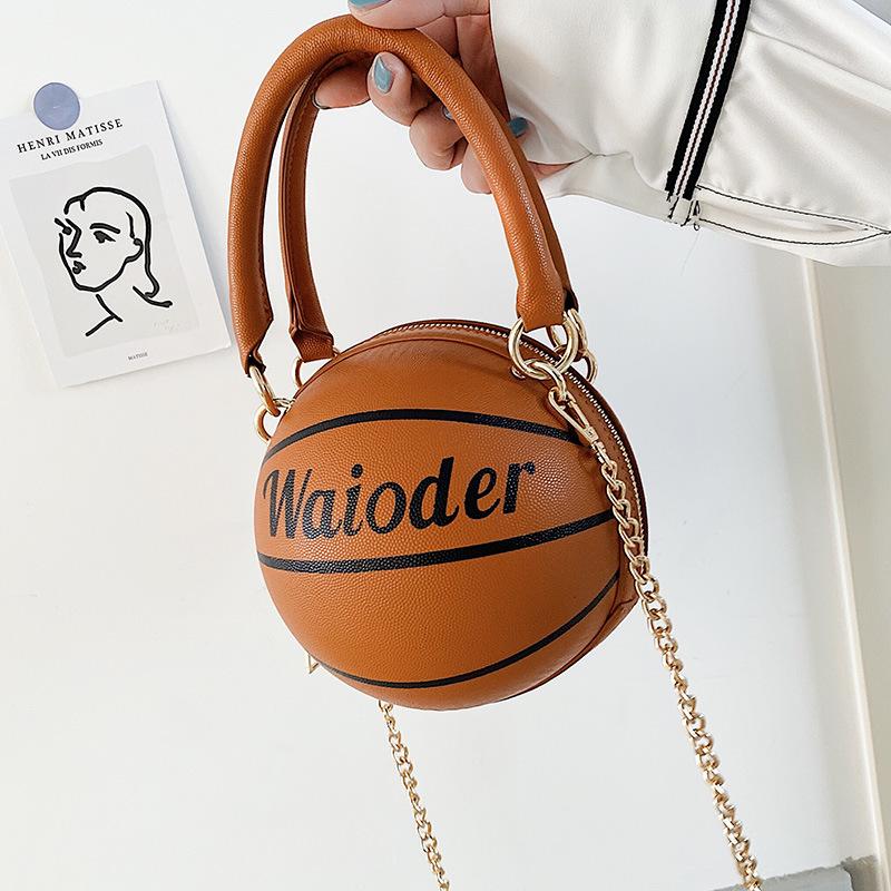 Basketball Shape Handbags and Purses