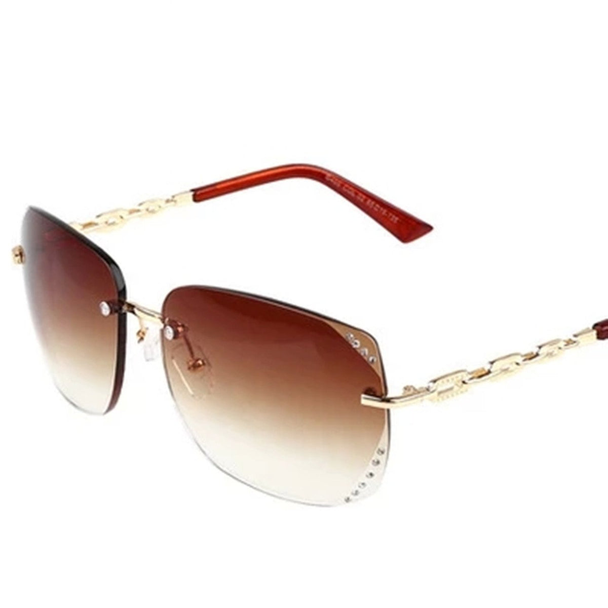 New glasses fashion frameless sunglasses