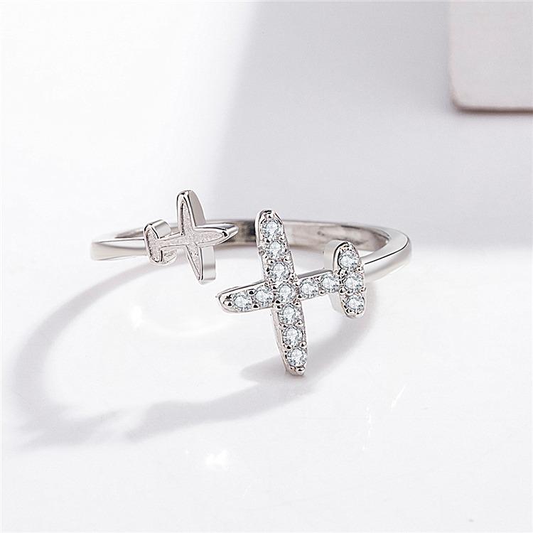 Adjustable Plane Ring Women