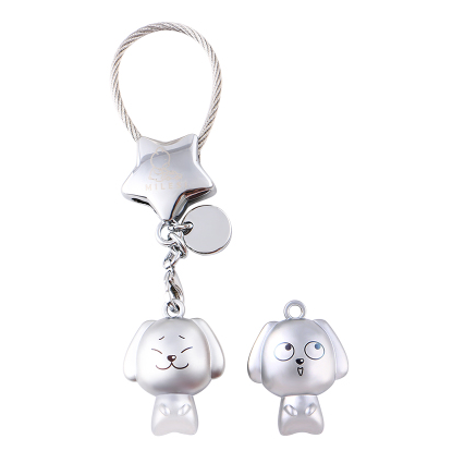 Millers keychain female creative kitten key pendant female cute key ring ring simple key chain couple
