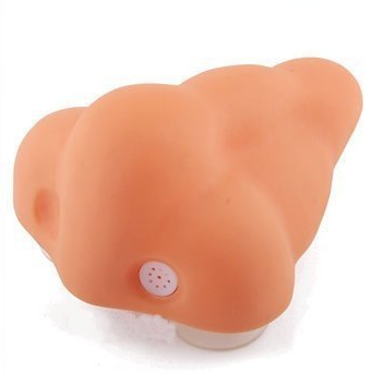 Nose Shape Soap Dispenser/Gel Sanitizer with Suction Hooks