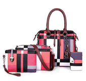 New Luxury Handbags Plaid Women Bags Designer