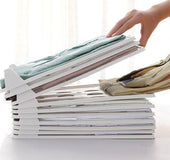 For Ezstax Fast Clothes Fold Board Organization System Travel Closet Drawer Stack