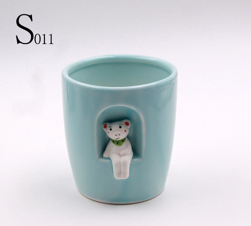 Weather creative ceramic flowerpot