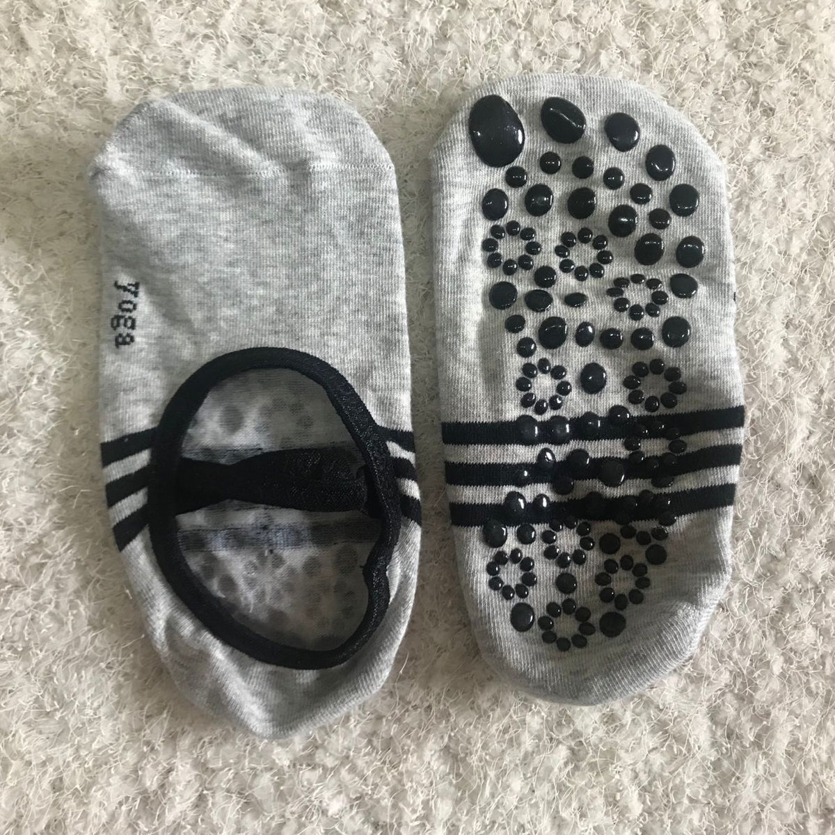 Non-slip yoga socks ballet style
