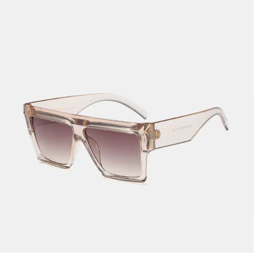 Large hinge frame sunglasses