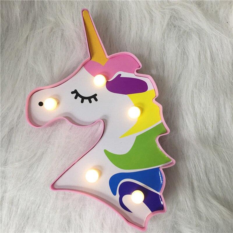 Creative LED Flamingo Modeling Light