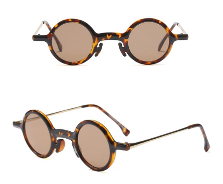 Round frame sunglasses