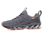 Dragon scale running shoes woven breathable