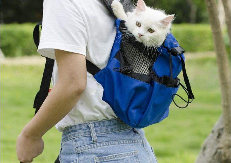 Dog Pet Shoulder Passenger Backpack Dog Outdoor Bag