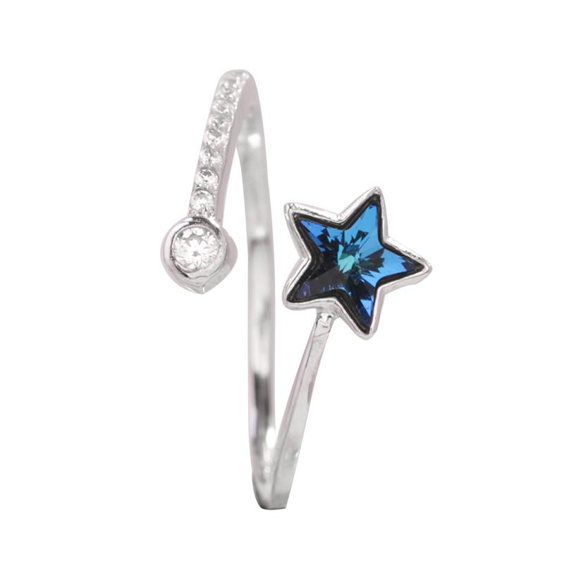 Blue Star Opening Ring
