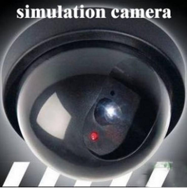 False monitoring fake camera fake hemisphere large with light