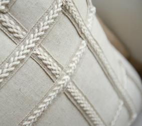 Geometric pillowcase