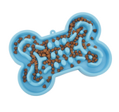 Pet Dog Slow Food Feeder Anti Choke Travel Bowl