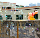 Gun Funny Toy Fully-Automatic Water Blowing Toys Bubble Soap Bubble Blower Outdoor Kids Child Toys juguetes brinquedos