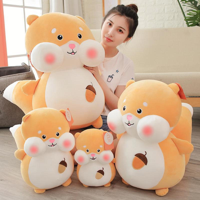 Fat rat rag doll pillow plush toy doll