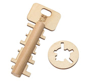 Bamboo Unlock Key Educational Toys