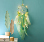 Dream catcher hangings with lights