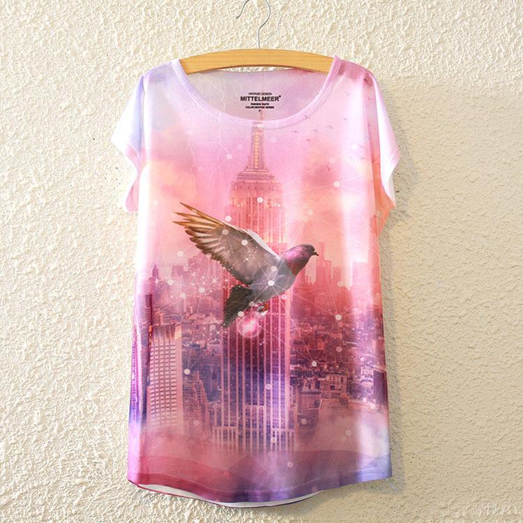 Animal O-Neck Short Sleeve