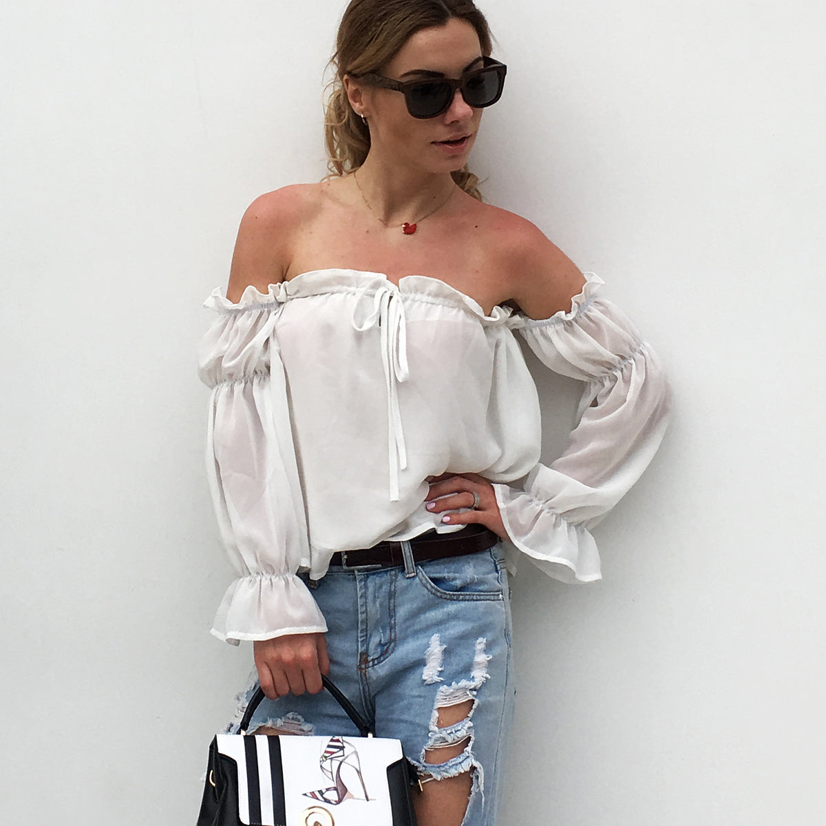 Blusa De Playa Talla EUA