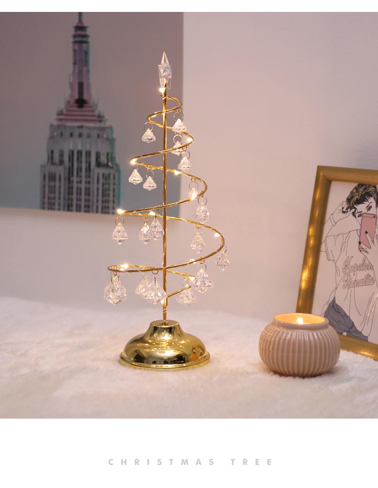 Gold Silver led christmas String light night light