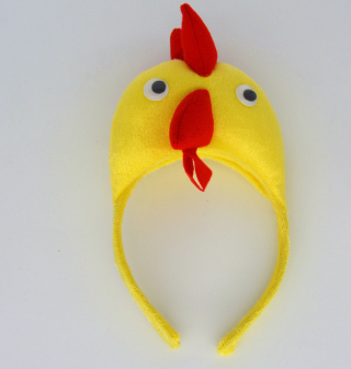 Children's Headband Animal Performance Cards Halloween Headband Dance Party Props Festival Party Chicken Hair Accessories