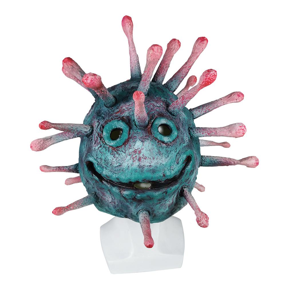 Halloween virus mask headgear