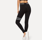 2020 Ms. Summer AliExpress Amazon Hot Sale Fashion Dot Print Slim Yoga Leggings