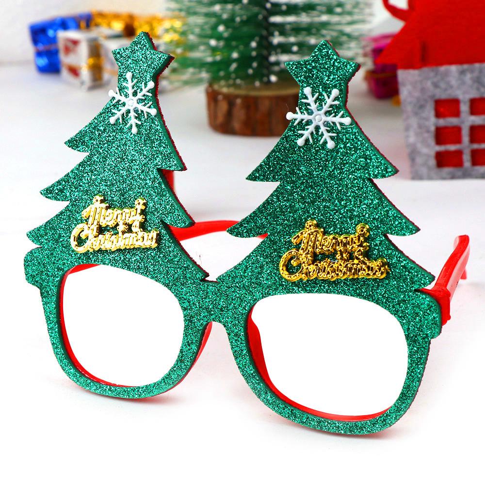 Christmas decoration glasses
