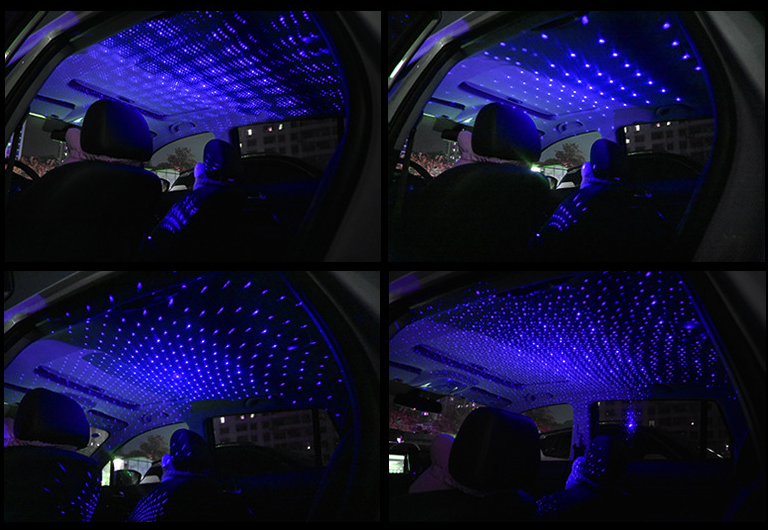 Automobile interior atmosphere lamp roof