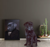 Personalized Pet Canvas Portrait