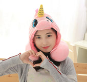 unicorn U shape travel pillow
