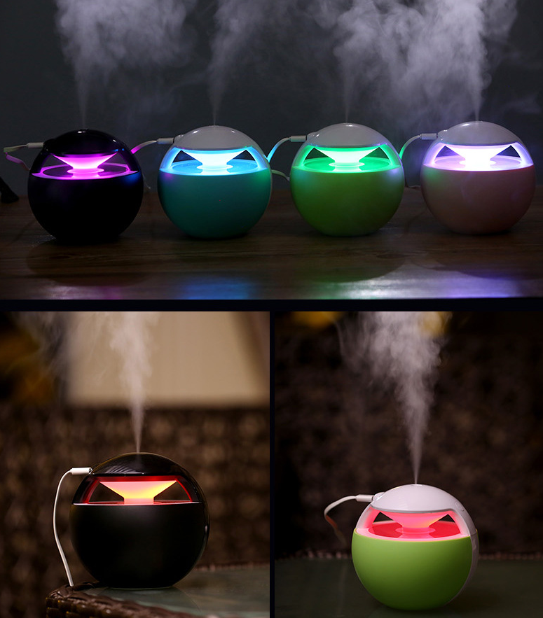 Mini USB colorful atmosphere light humidifier